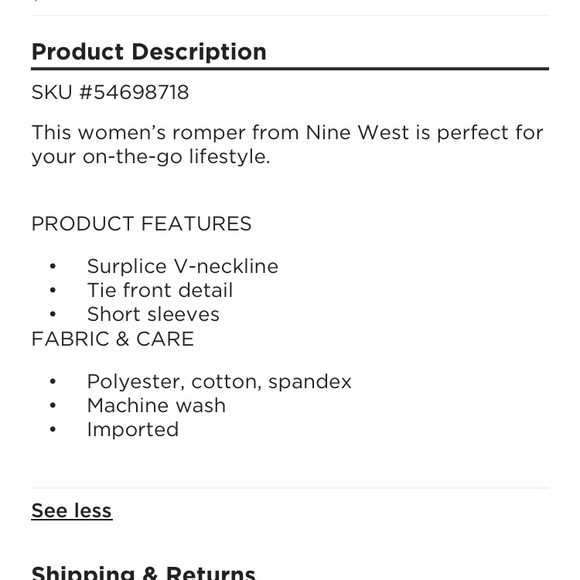 NWT Surplice V Neck Shorts Romper Jumper - Picture 2 of 7